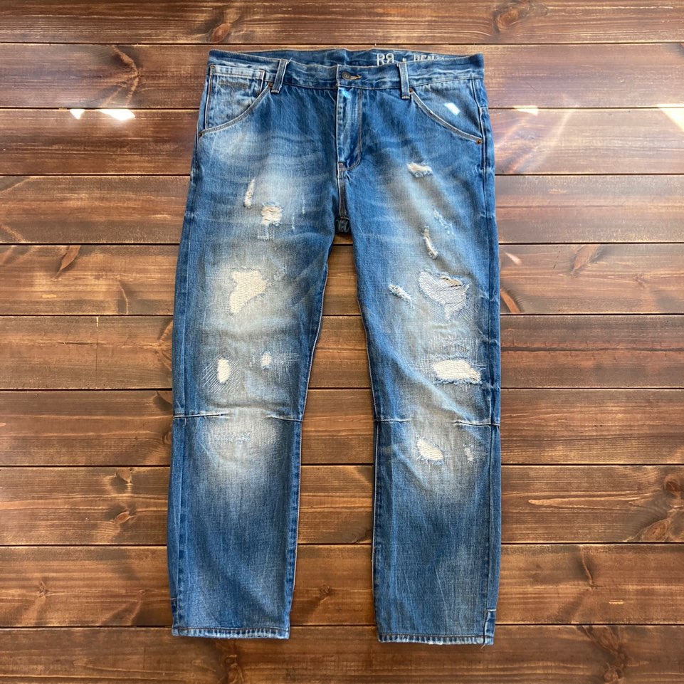 Double RL customized denim jeans 34x32 (34-36 in)