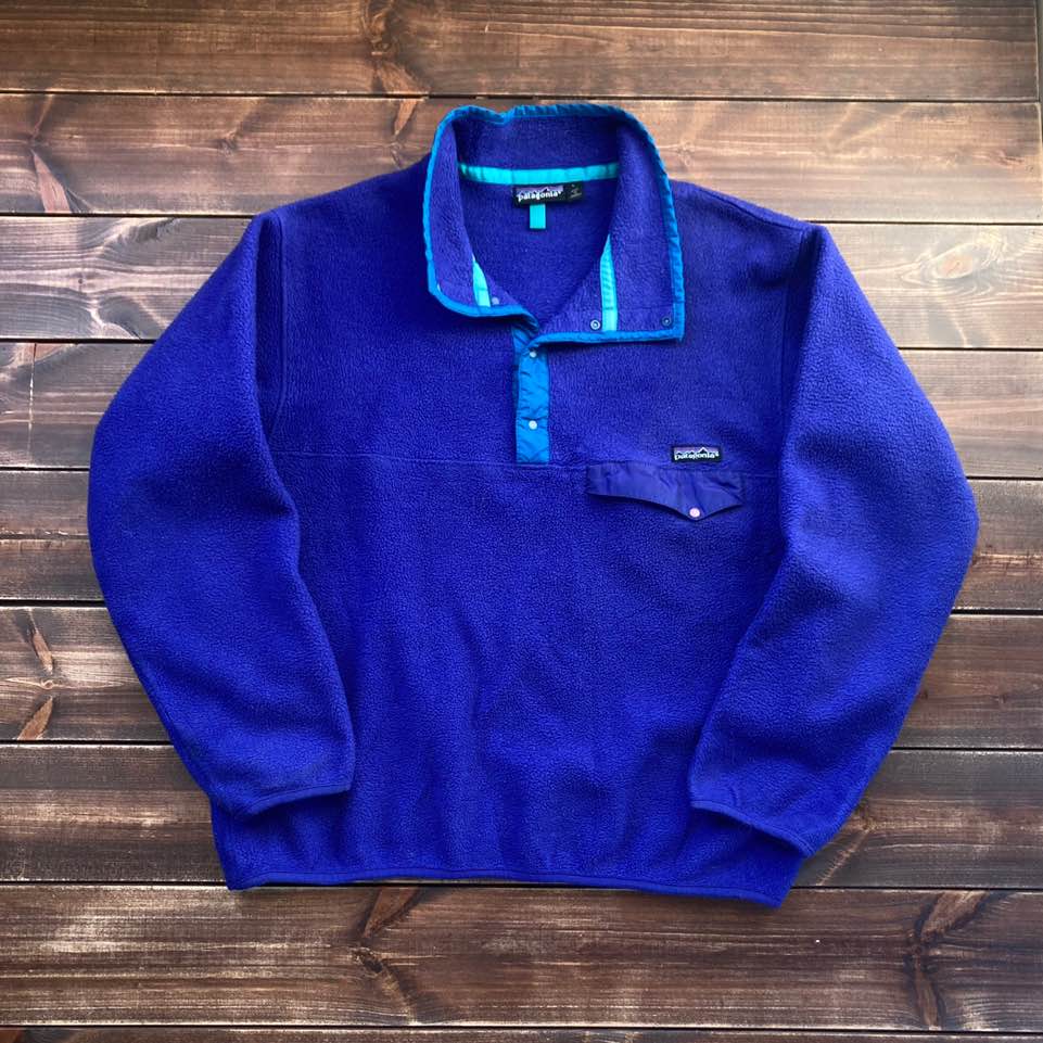 1980&#039;s Patagonia synchilla fleece pullover L (105)
