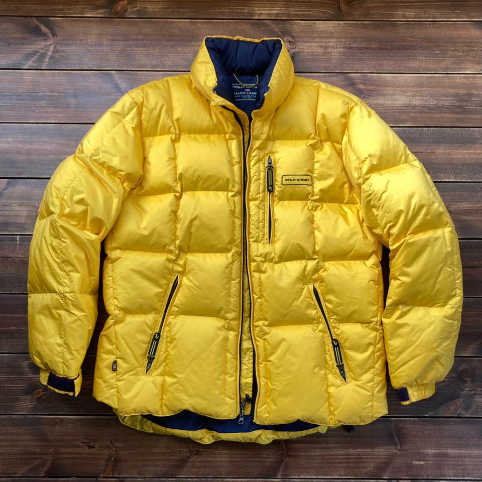 1990&#039;s Polo sport down quilted parka 95 (105)