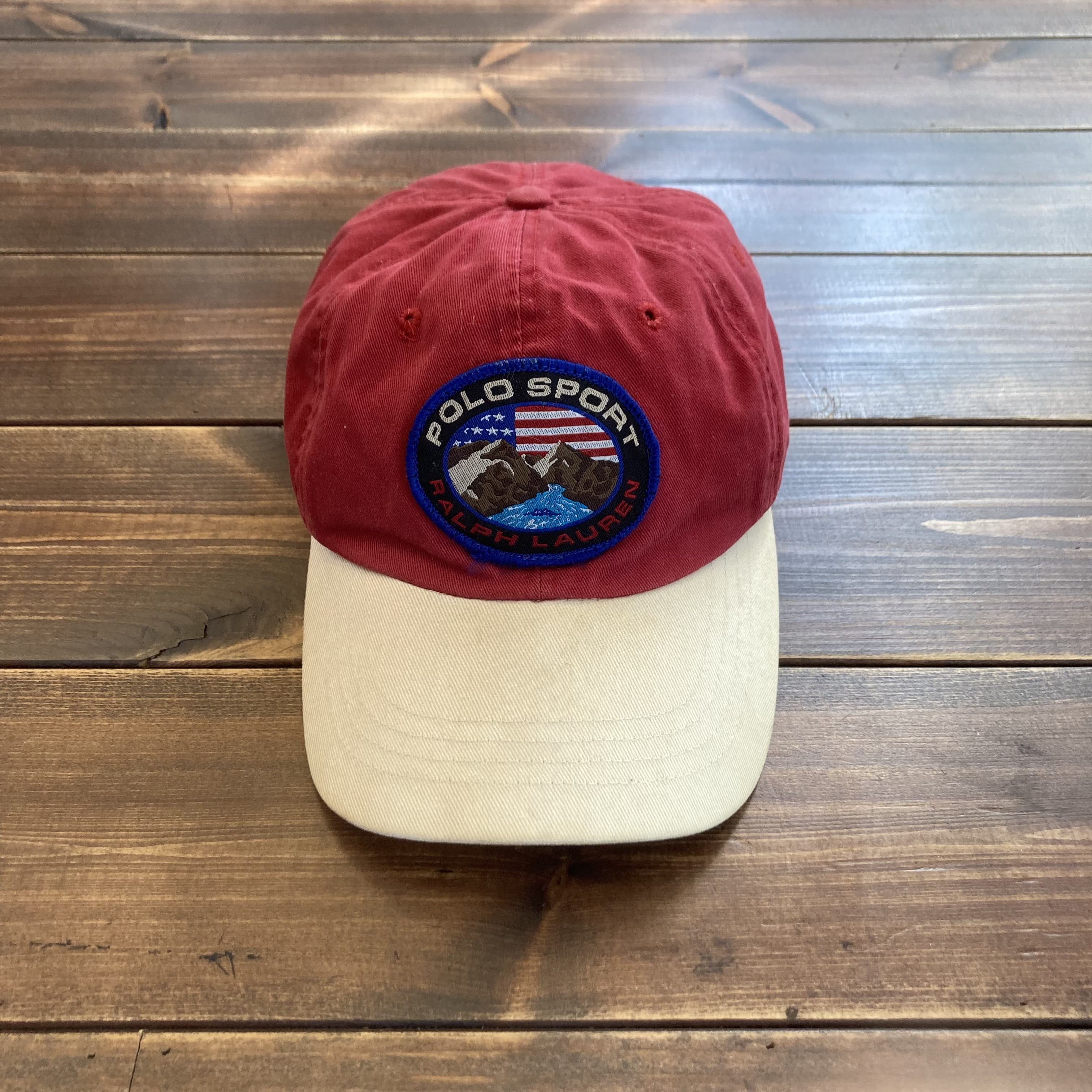 1990&#039;s Polo sport cookie patch cap